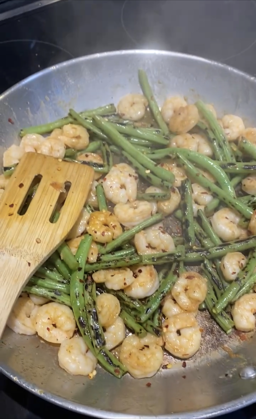 Simple Shrimp & Green Beans Recipe