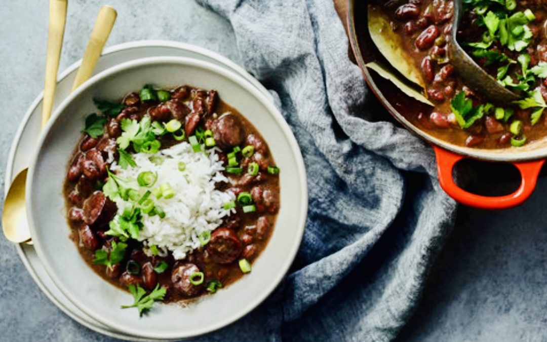 Red Beans with Venison Sausage