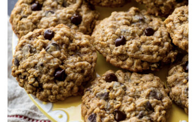 5 Ingredients Healthy Oatmeal Cookies