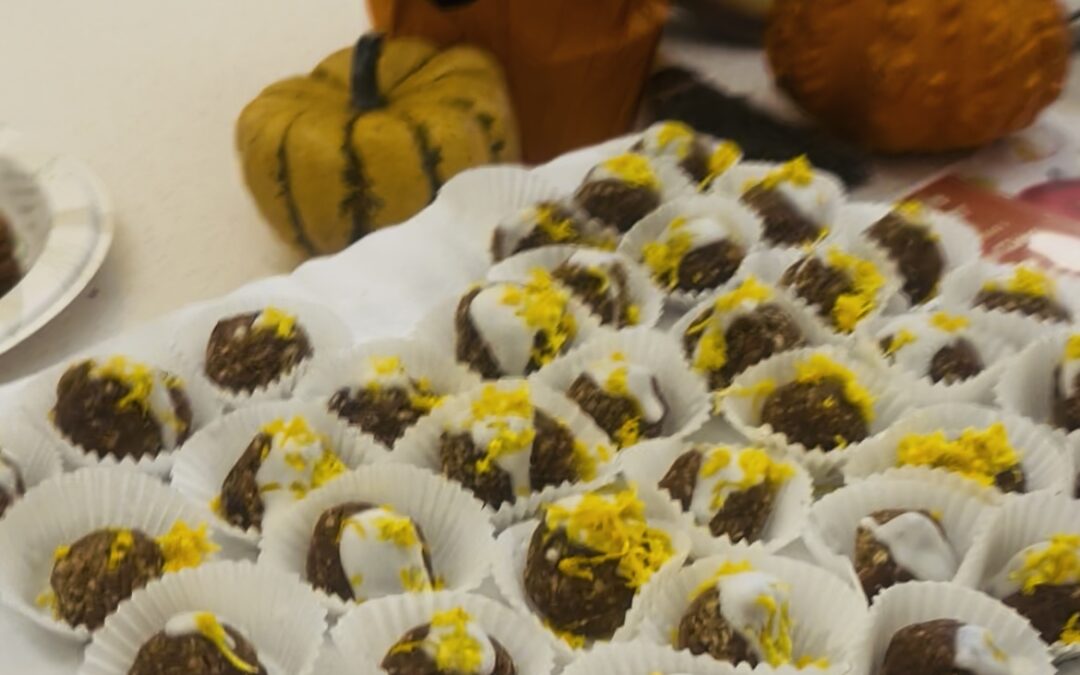 Pumpkin Spice Energy Bites